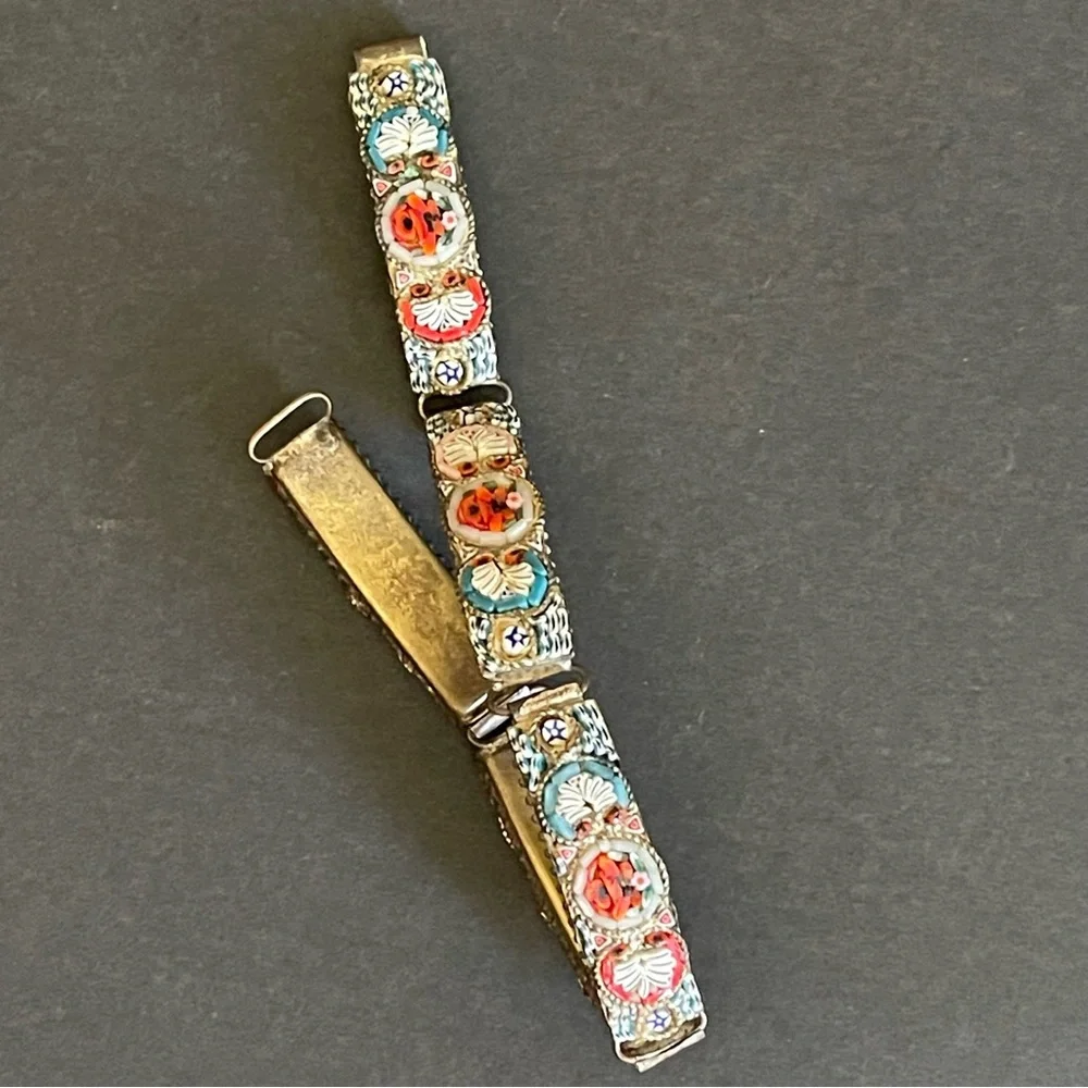 Vintage Micro Mosaic Bracelet._6